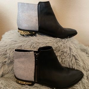 Sam Edelman Circus Black Ankle Boots